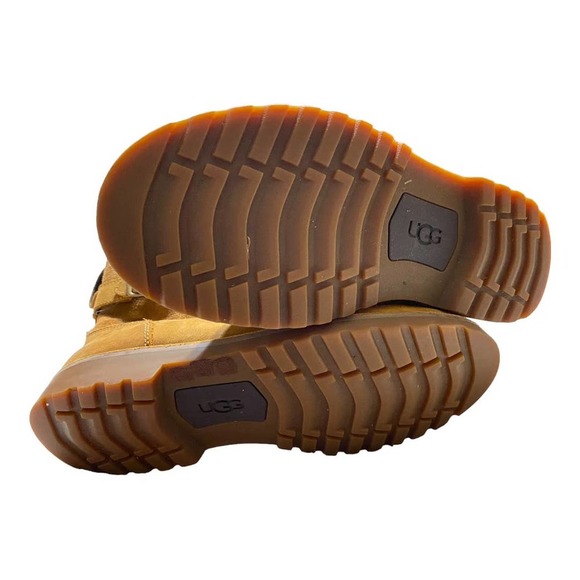 UGG Koren lace up easy zip suede hiking combat boots zip mid-calf buckle… - Picture 9 of 12